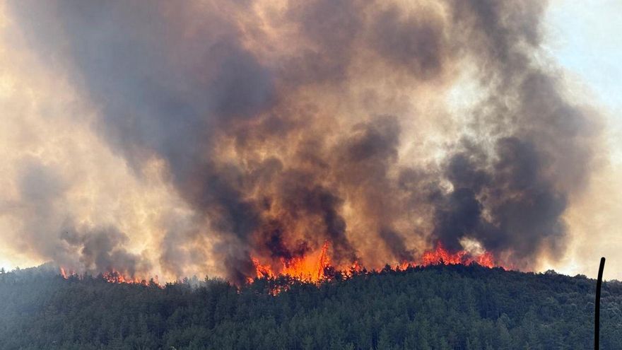 Kevin De Geus y Michael Fenton, vecinos de Tolva testigos del incendio: &quot;Pensaba que iba a perder mi casa&quot;