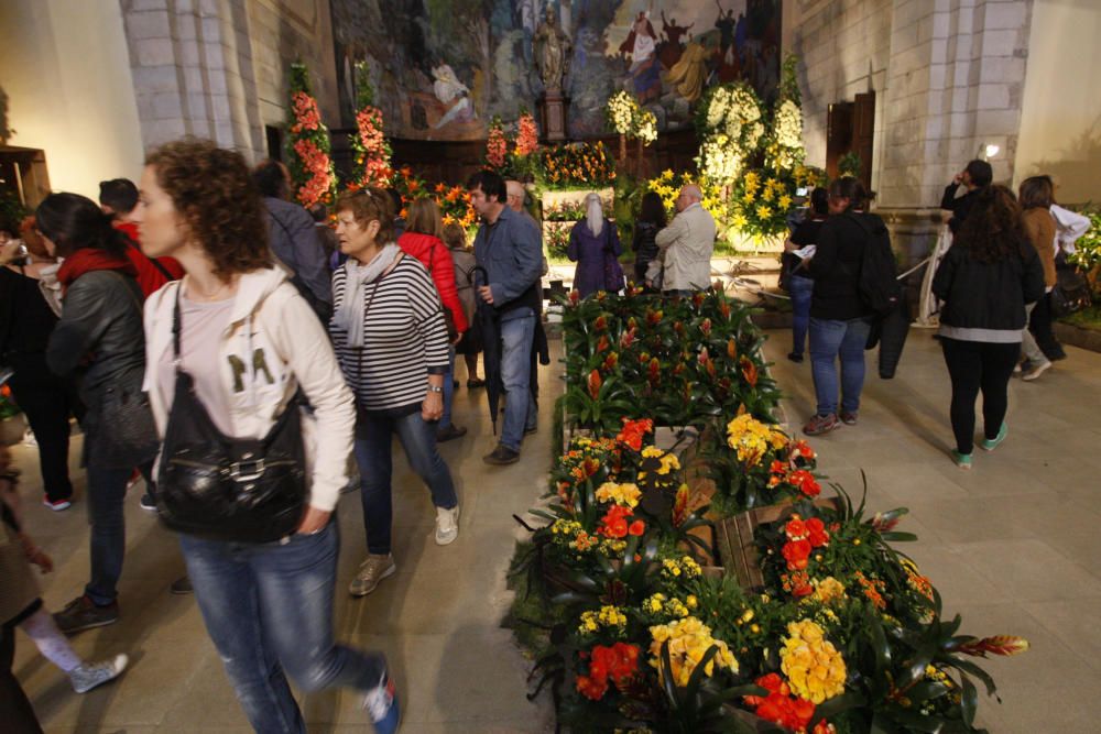 Girona es torna a omplir de visitants el darrer cap de setmana de Temps de Flors