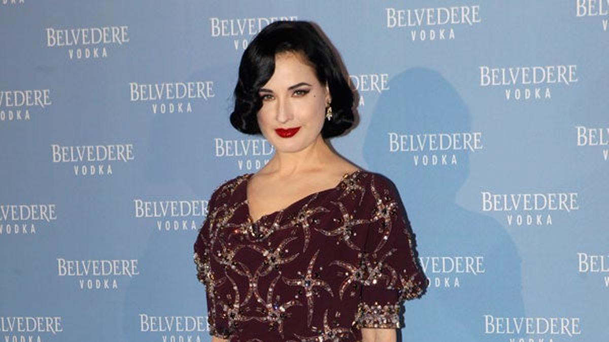 Dita Von Teese derrocha glamour en Madrid