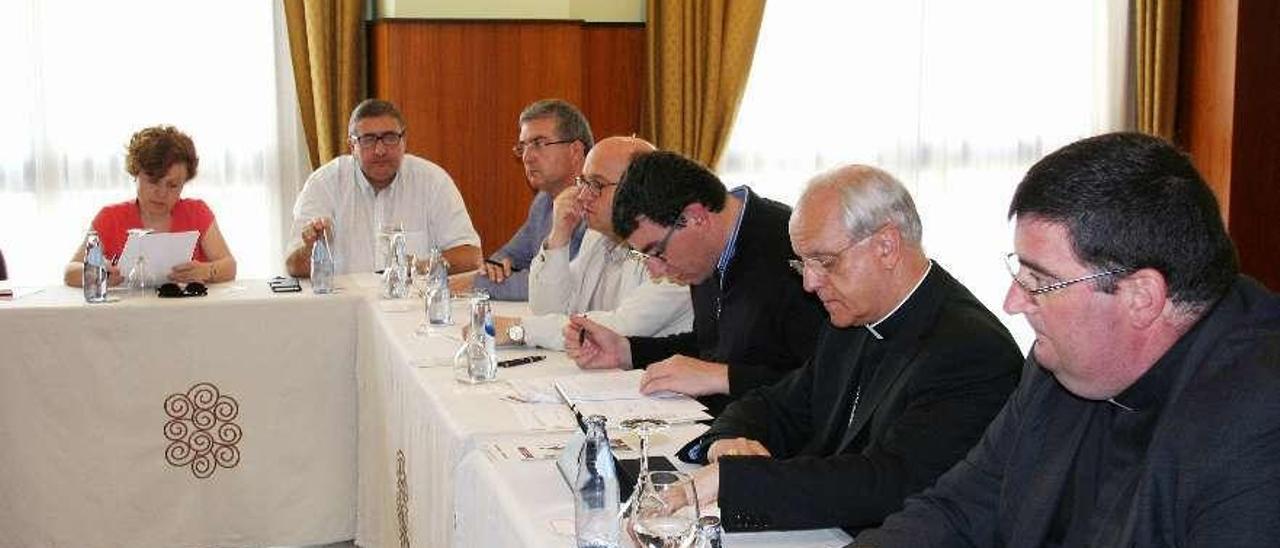 Reunión del Sínodo Diocesano, con la participación del obispo, Leonardo Lemos. // Iñaki Osorio