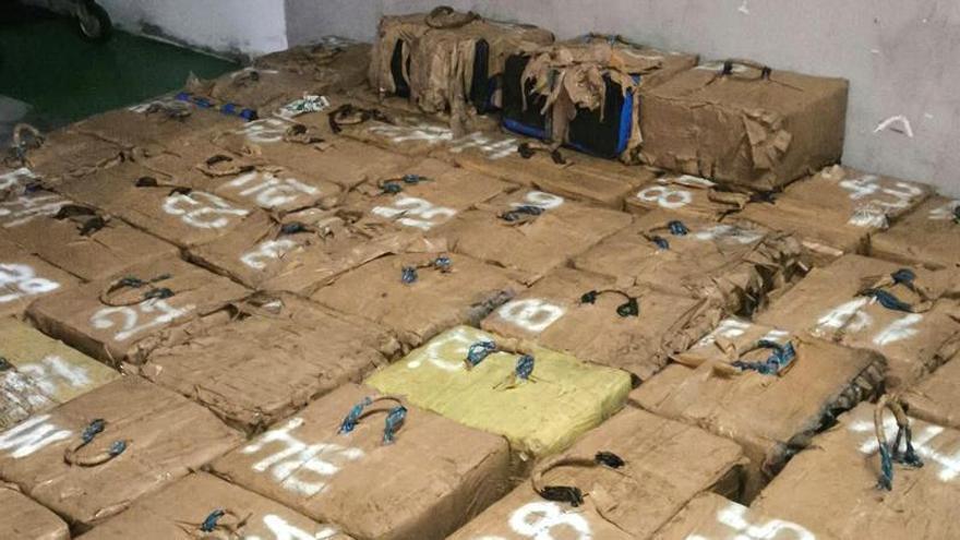 Nuevo golpe al narcotráfico en A Pobra con más de mil kilos de cocaína incautados y varios detenidos