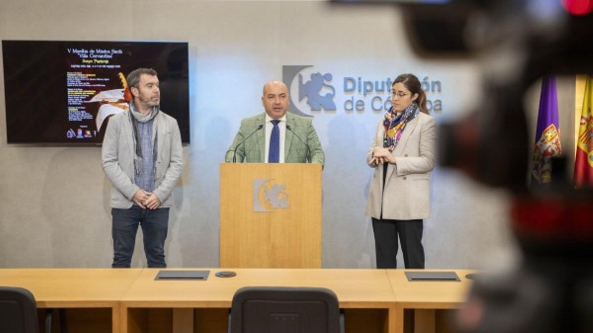 Presentación de la muestra de música sacra de Castro del Río.