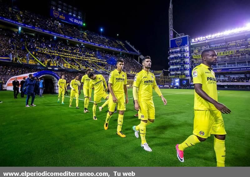 Las imágenes del partido del Villarreal en La Bombonera