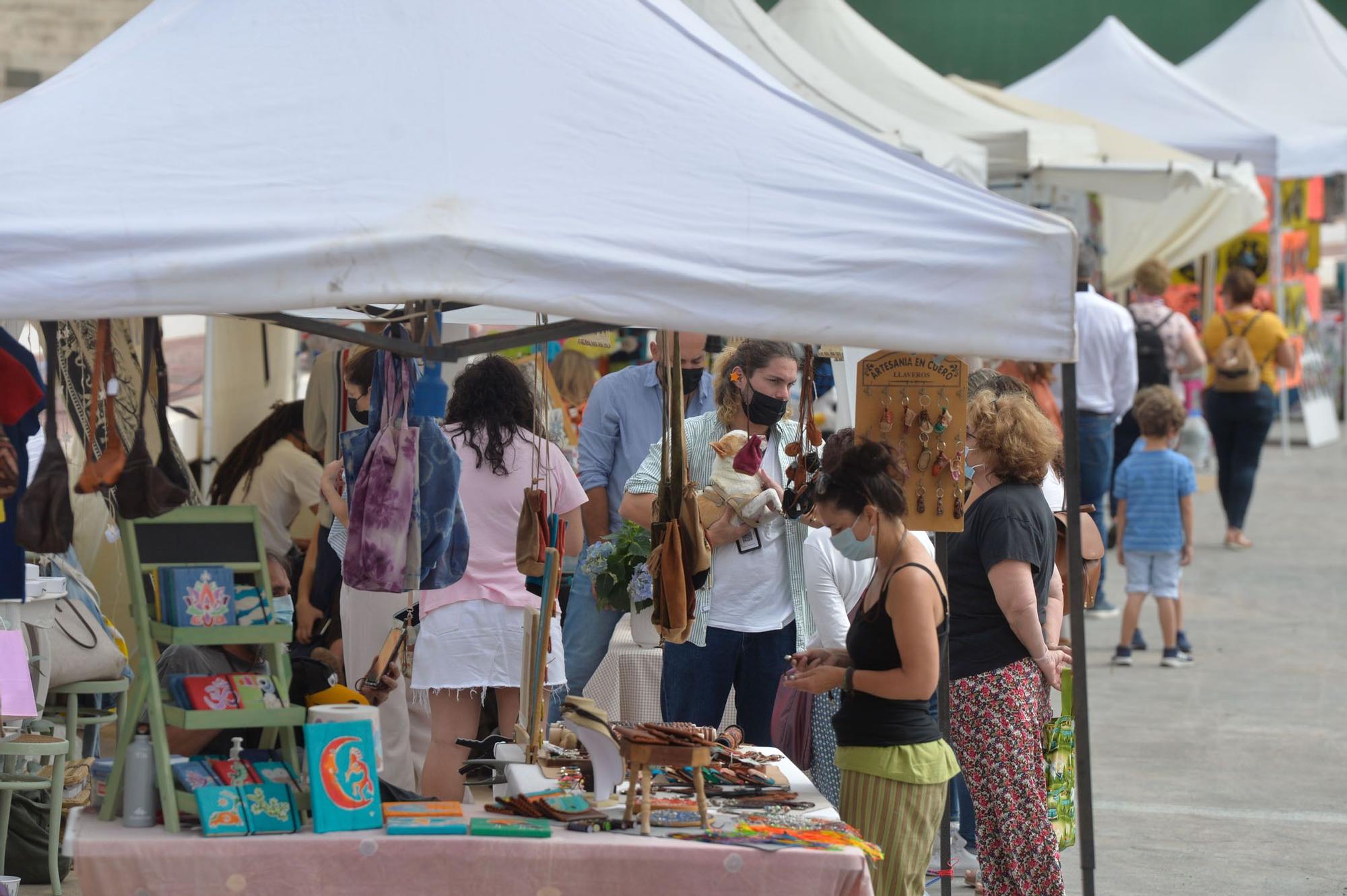 Feria de artesanía y talleres por las fiestas de San Juan en Telde