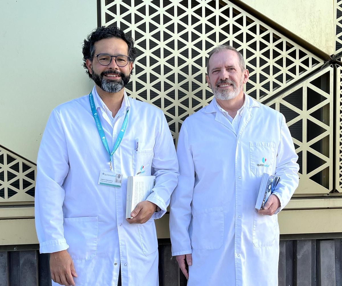 Ernesto Orozco y Francisco Lara, jefes de servicio de Neurología y Psicología Clínica del Hospital Quirónsalud Córdoba.