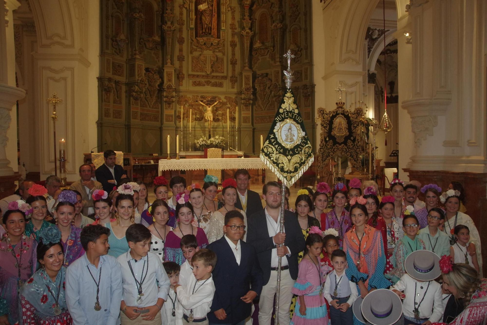 Los rocieros malagueños emprenden su Camino hacia la Aldea del Rocío