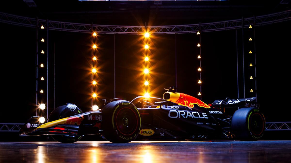 La iluminación no permite distingur al detalle el nuevo RB21