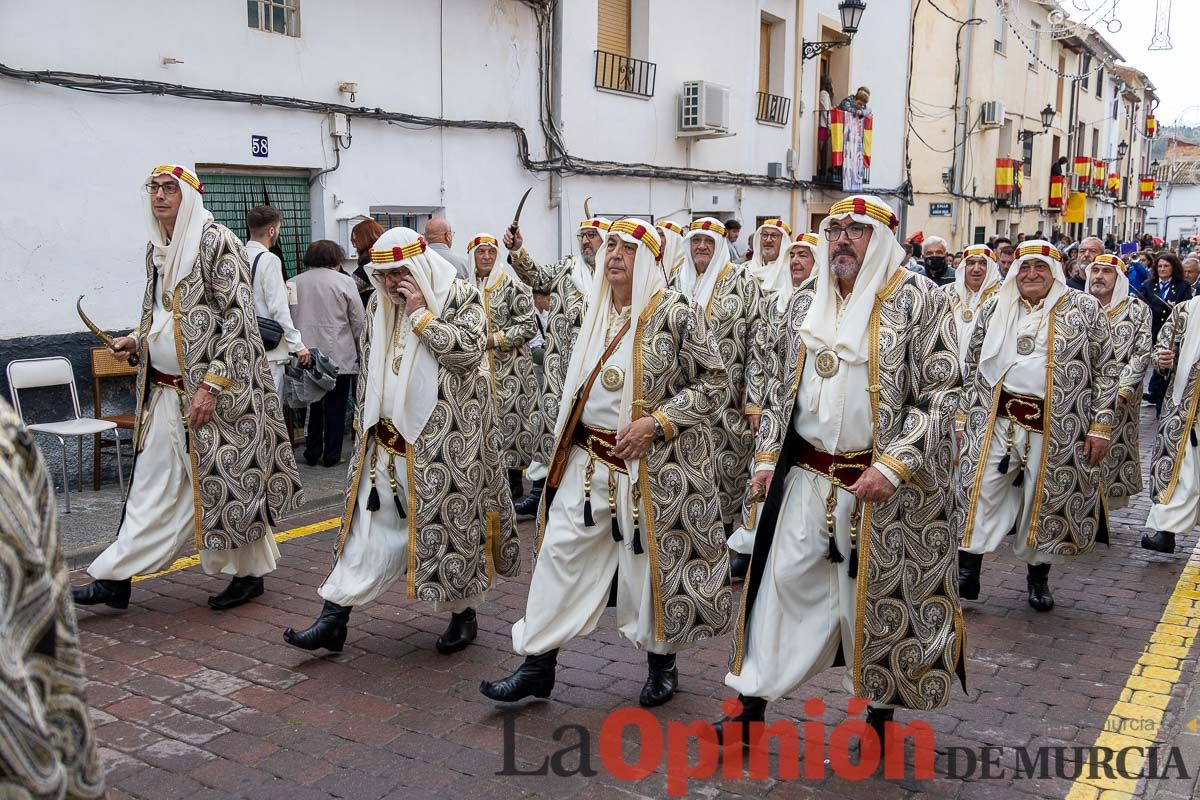 Desfile de Moros y cristianos y parlamento en las Fiestas de Caravaca