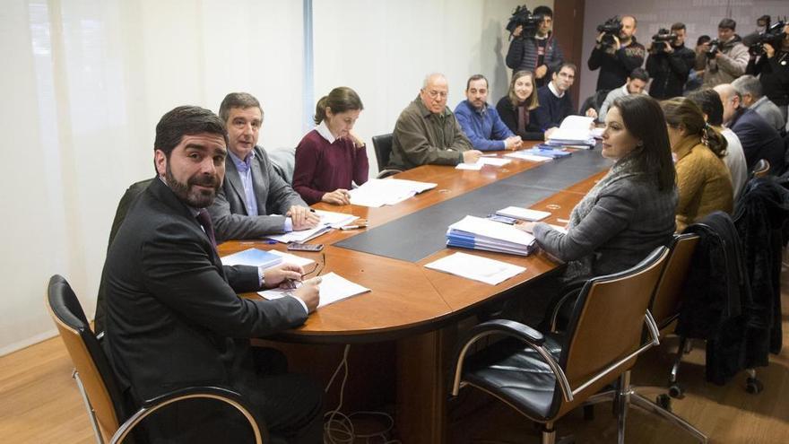 Reunión de la Oficina da Seca, hoy en Santiago.