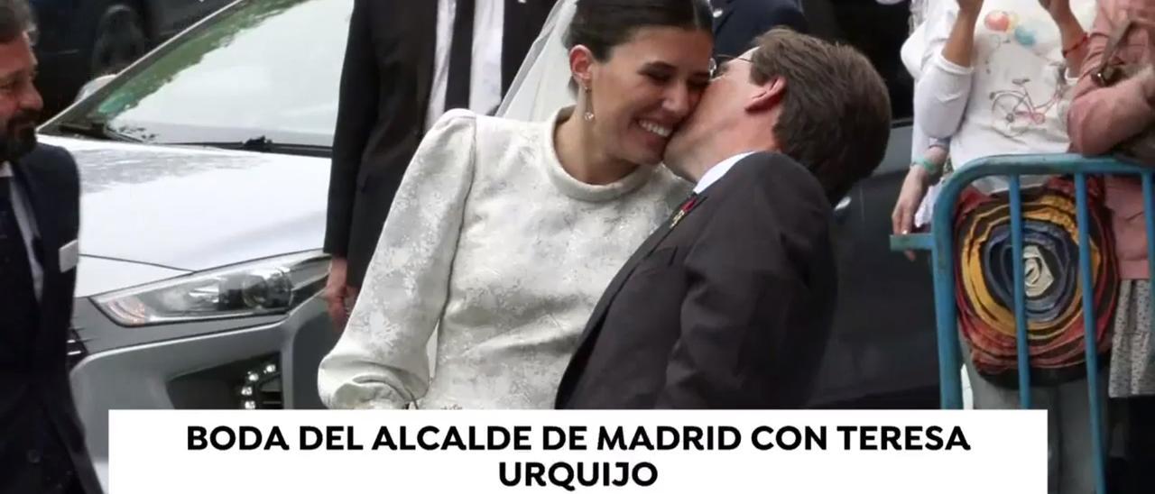 Momento viral de la boda de Almeida