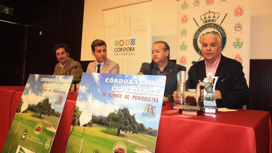 Los exfutbolistas Pirri, Cedrún y Pichi Alonso estarán en el torneo Córdoba Golf Experience