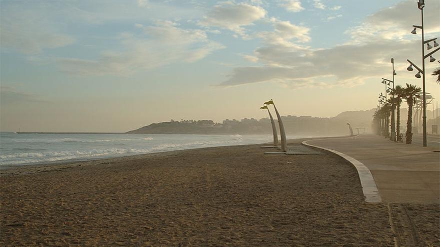 Imatge d&#039;arxiu de la platja de la Pineda, , al municipi de Vilaseca, a Tarragona