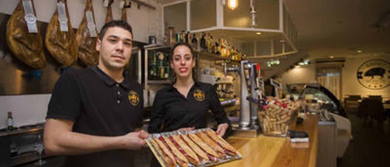 Fusión de ibéricos y cocina moderna