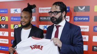 Ejuke: "Estoy deseando vivir los momentos emocionantes que me dará el Sevilla"