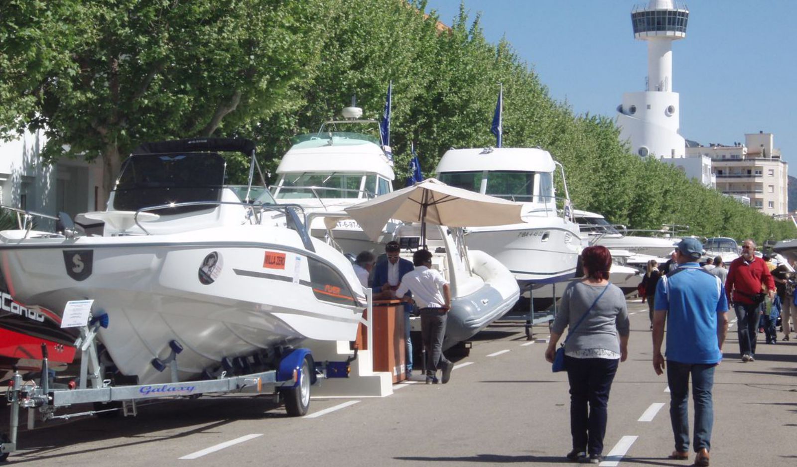 Com en edicions anteriors, la Fira del Vaixell se celebra al voltant de l&#039;edifici del Club Nàutic d&#039;Empuriabrava