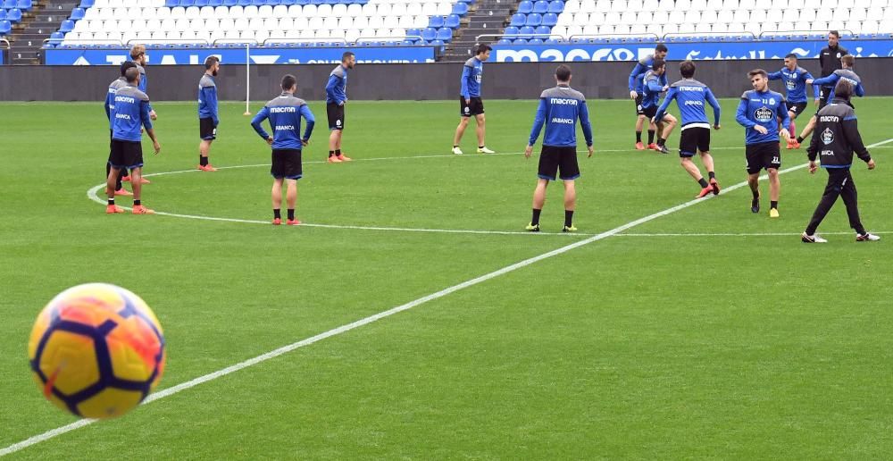 El Dépor se prepara para recibir al Atlético