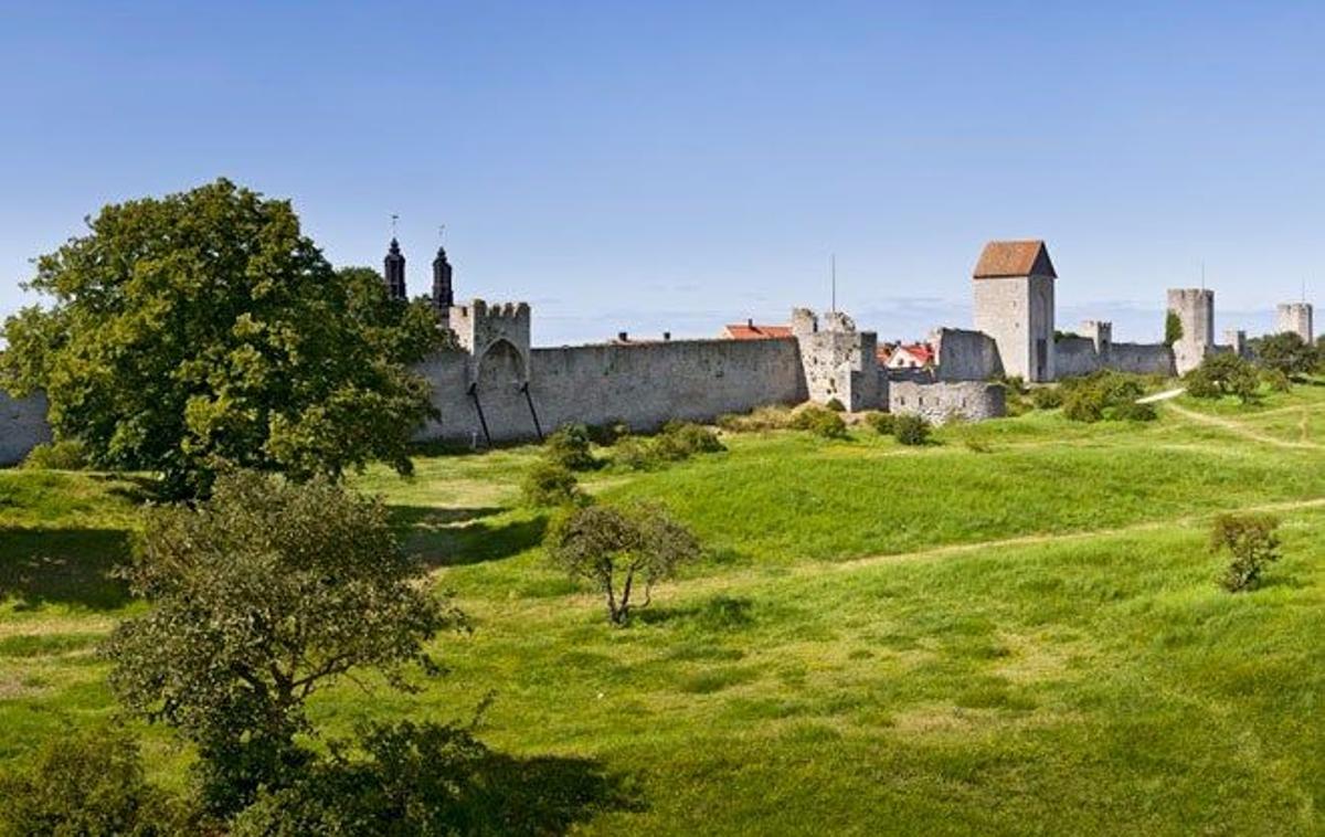 Muralla de Visby, en Suecia.