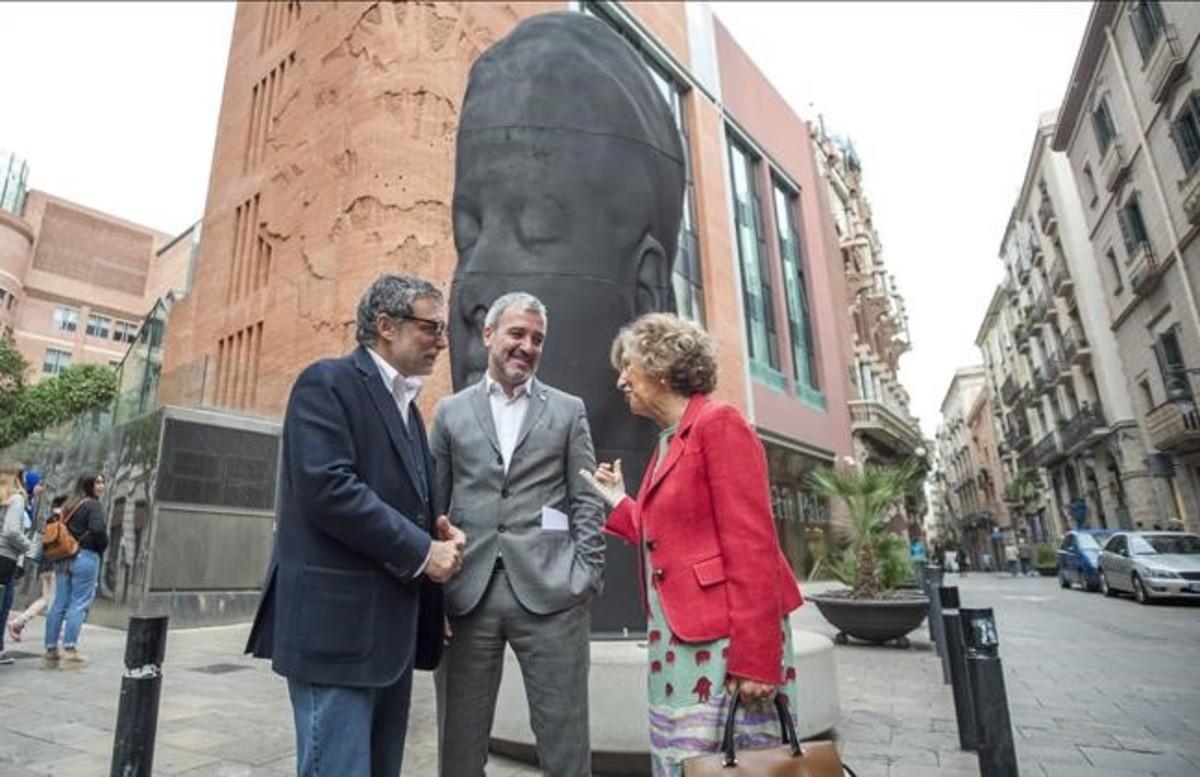 abertran35989329 barcelona  21 10 2016 el escultor jaume plensa en la pl llui161021113518