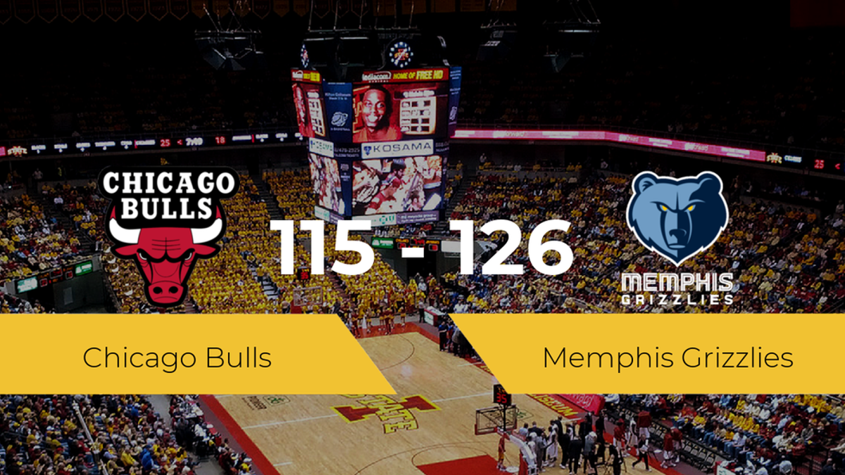 Memphis Grizzlies derrota a Chicago Bulls (115-126)