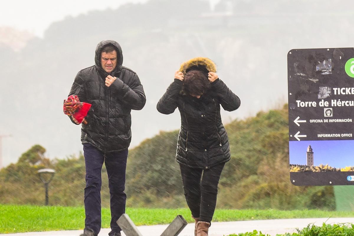 Galicia pasa del diluvio al frío polar: la Aemet avisa de sensación térmica bajo cero