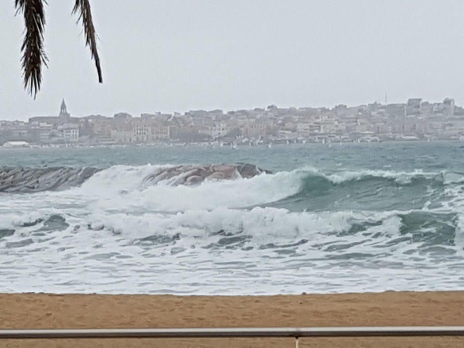 Temporal marítim al litoral gironí