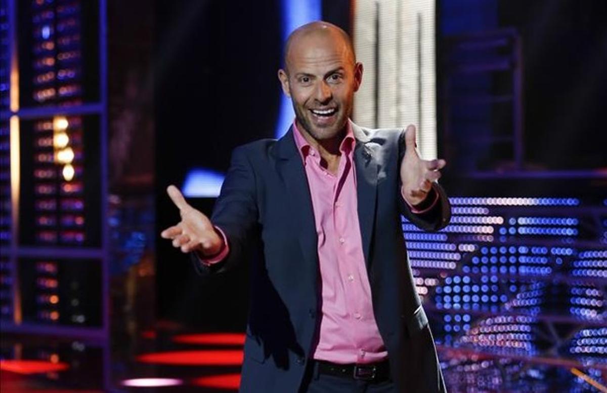 L’actor Eduard Farelo presenta ’Oh happy day’ a TV-3. L’actor Eduard Farelo presenta ’Oh happy day’ a TV-3.