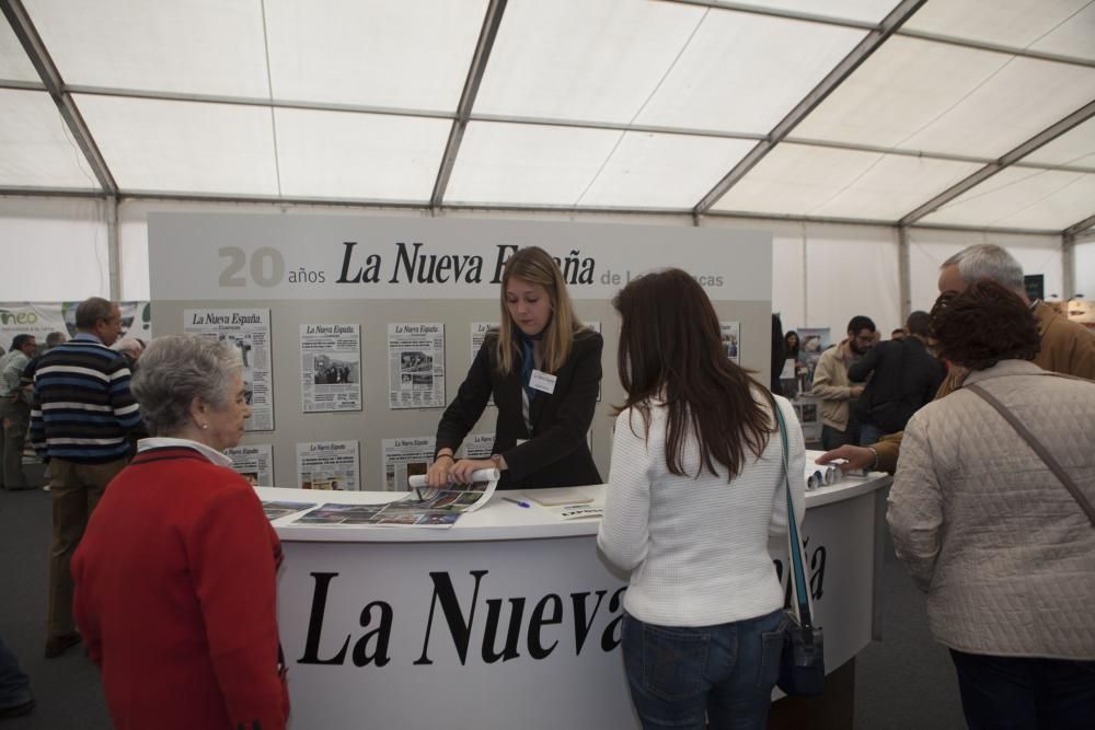 Inauguración de la feria de turismo minero en el pozo Sotón de Hunosa