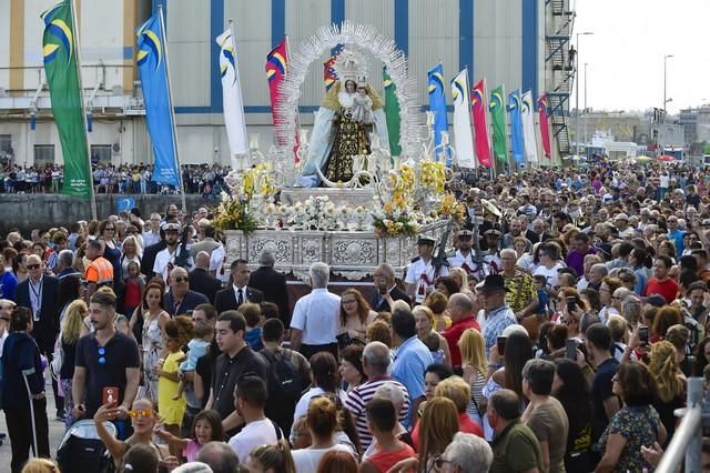 Procesión marítima de la Virgen del Carmen