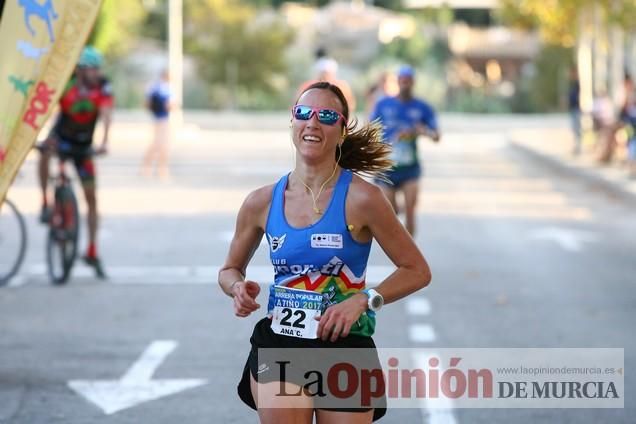 Carrera popular en Patiño.