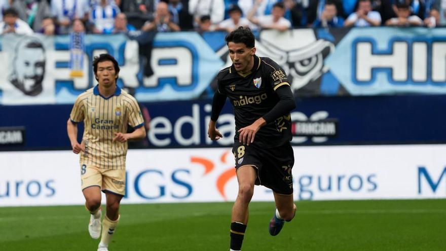 El Málaga CF - UD Las Palmas, en imágenes