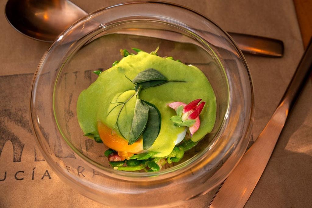 Huevo a baja temperatura, receta de A Tafona.