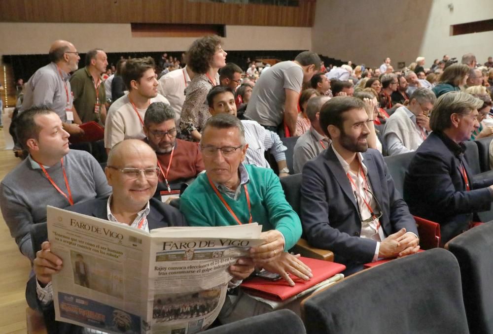 Gonzalo Caballero ha sido proclamado hoy como secretario general del PSdeG con motivo del XIII Congreso Nacional de los socialistas gallegos