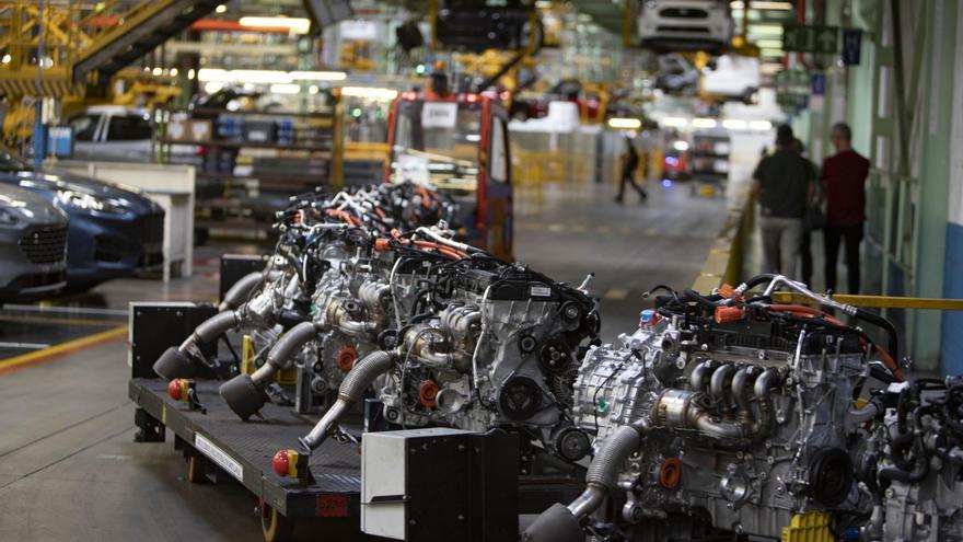 La mitad de la plantilla de motores de Ford Almussafes se quedará sin carga de trabajo en octubre
