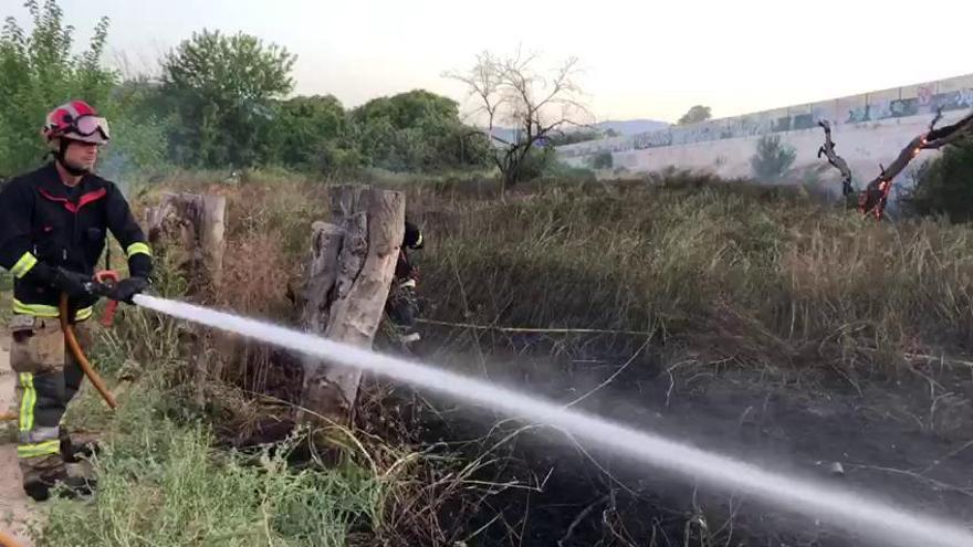 Extinguido un incendio en La Alberca