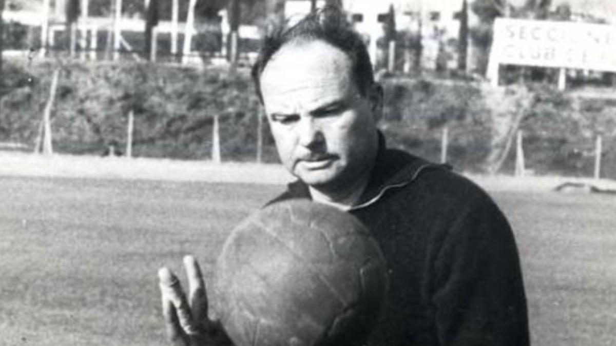 Vicenç Sasot entrenó al barça y al Mallorca