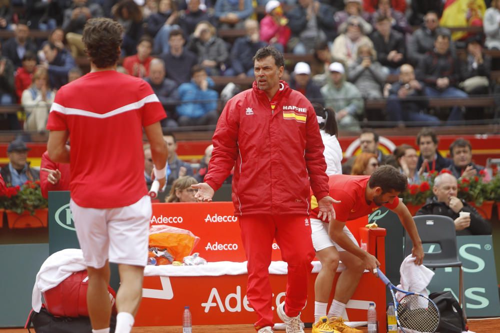 Partido de dobles España-Alemania