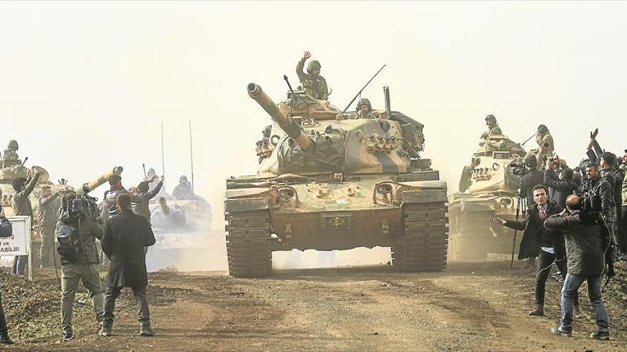 Turquía jalea la ofensiva contra los kurdos en Siria como causa nacional