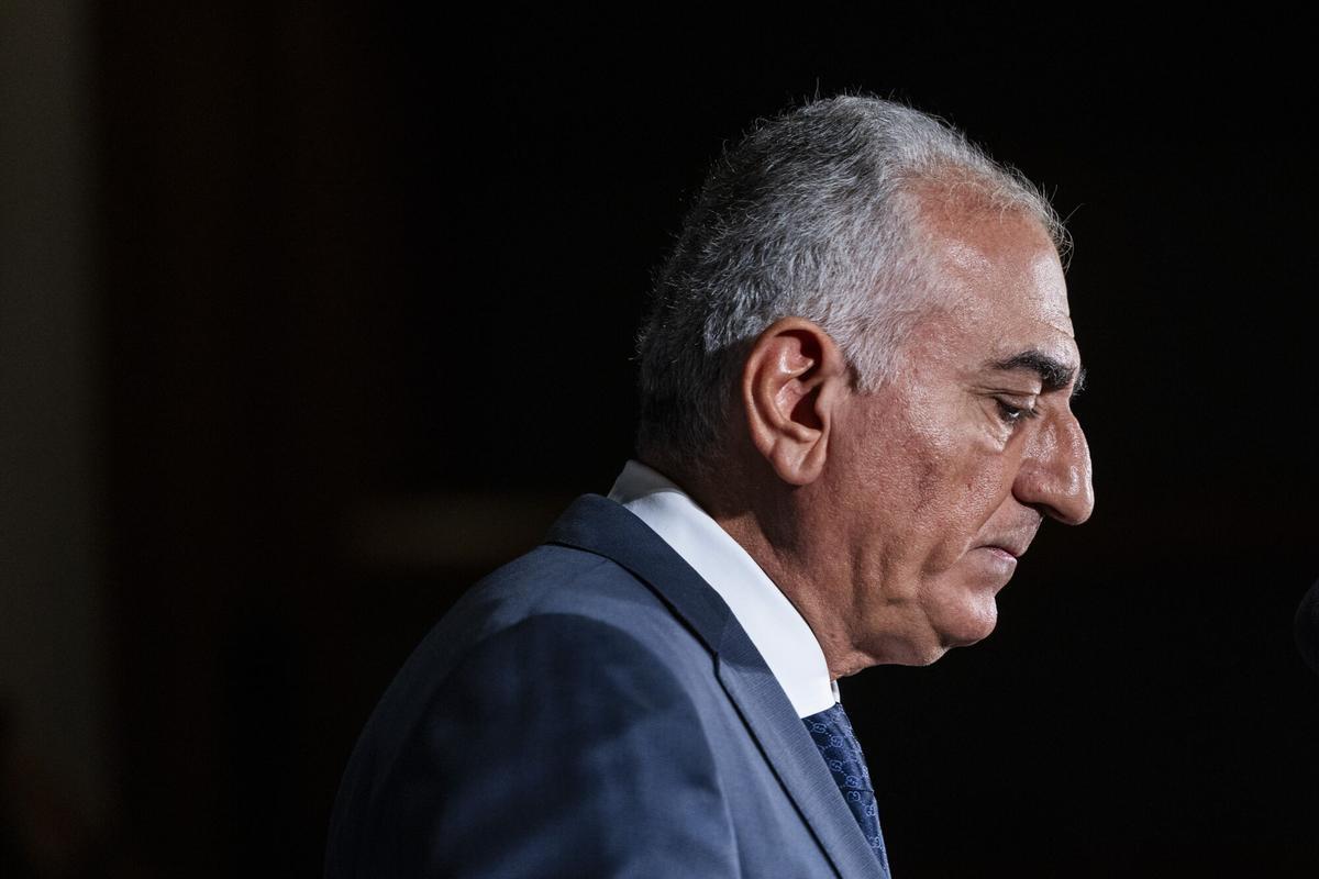 Reza Pahlavi , el pasado 16 de enero en Washington.