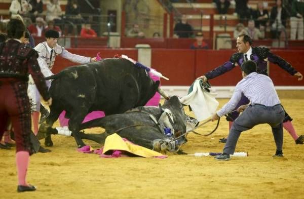 Vaquillas y rejones en la Feria San Jorge