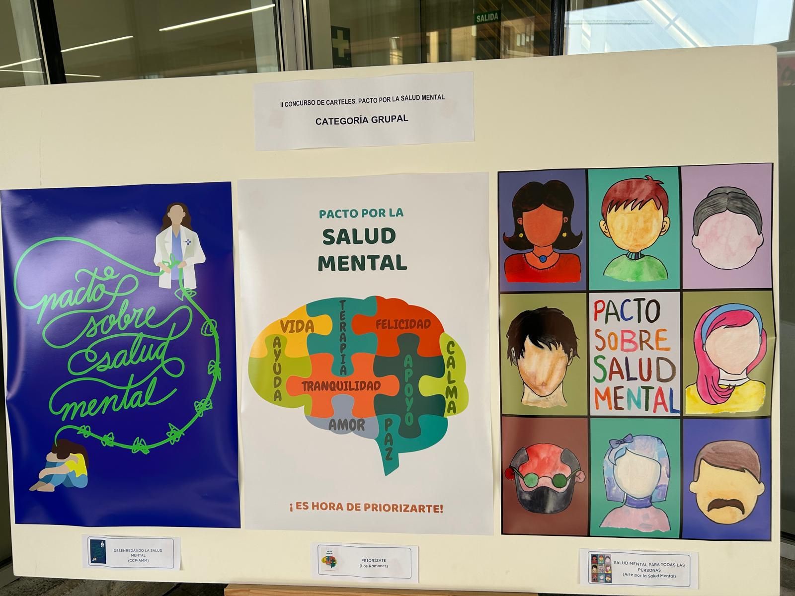 Celebración en Lugones de la Feria de Salud Mental de Asturias.