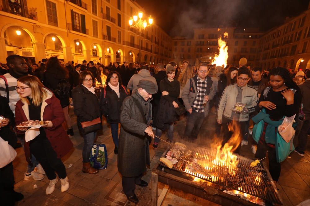 Sant Sebastià 2018: So entzündete Palma das Drachenfeuer