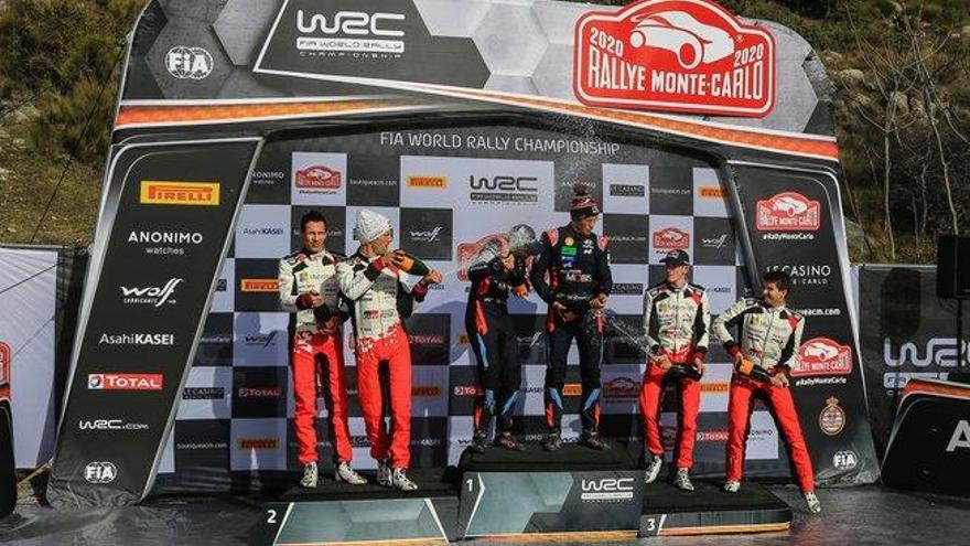 Neuville rompe la racha de Ogier en Montecarlo