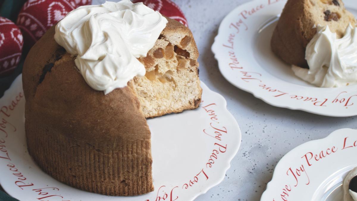 El panettone, con el añadido de mascarpone, puede convertirse en un tiramisú.