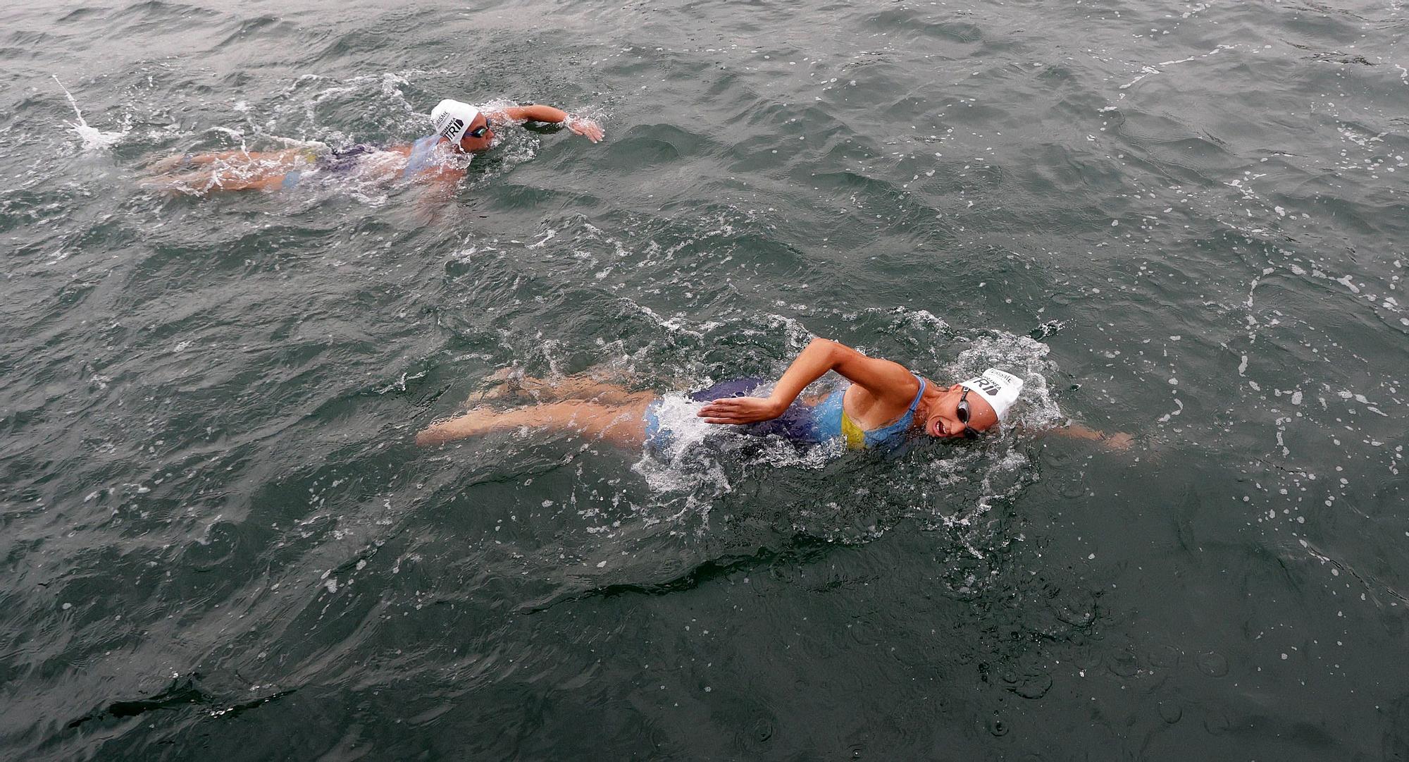 Las imágenes del Triatlon de Valencia en la distancia olímpica