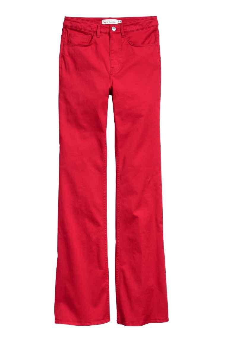 Pantalón Slim fit Flared, H&M