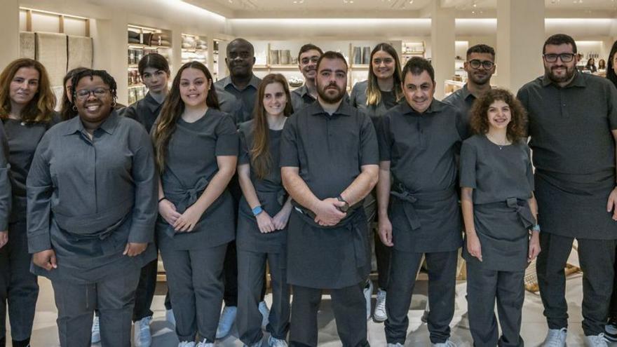 Trabajadores de la tienda de Vila do Conde. |  Inditex