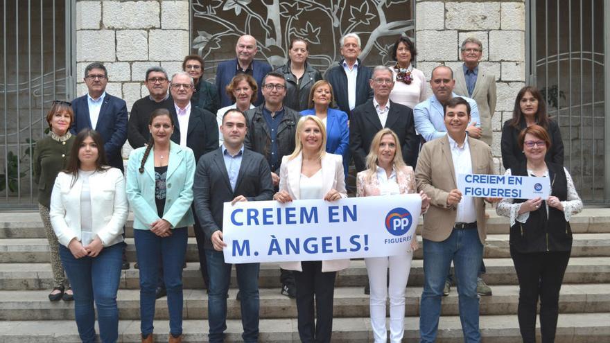 Olmedo presenta la llista del PP amb un equip renovat sota el lema «Creiem en Figueres»