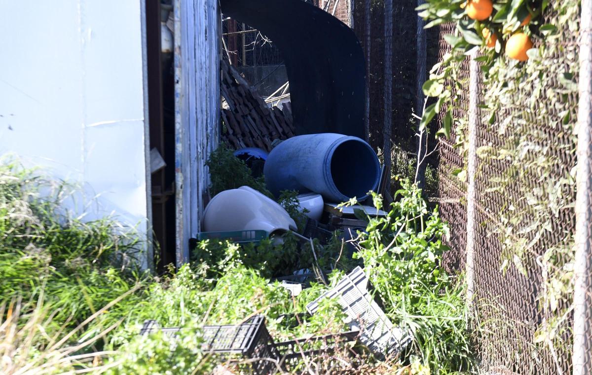 Interior de la vivienda de San José de la Vega donde estuvo la mujer.
