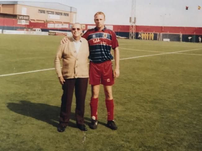 Liberto Garavito, de barbero al UD Telde