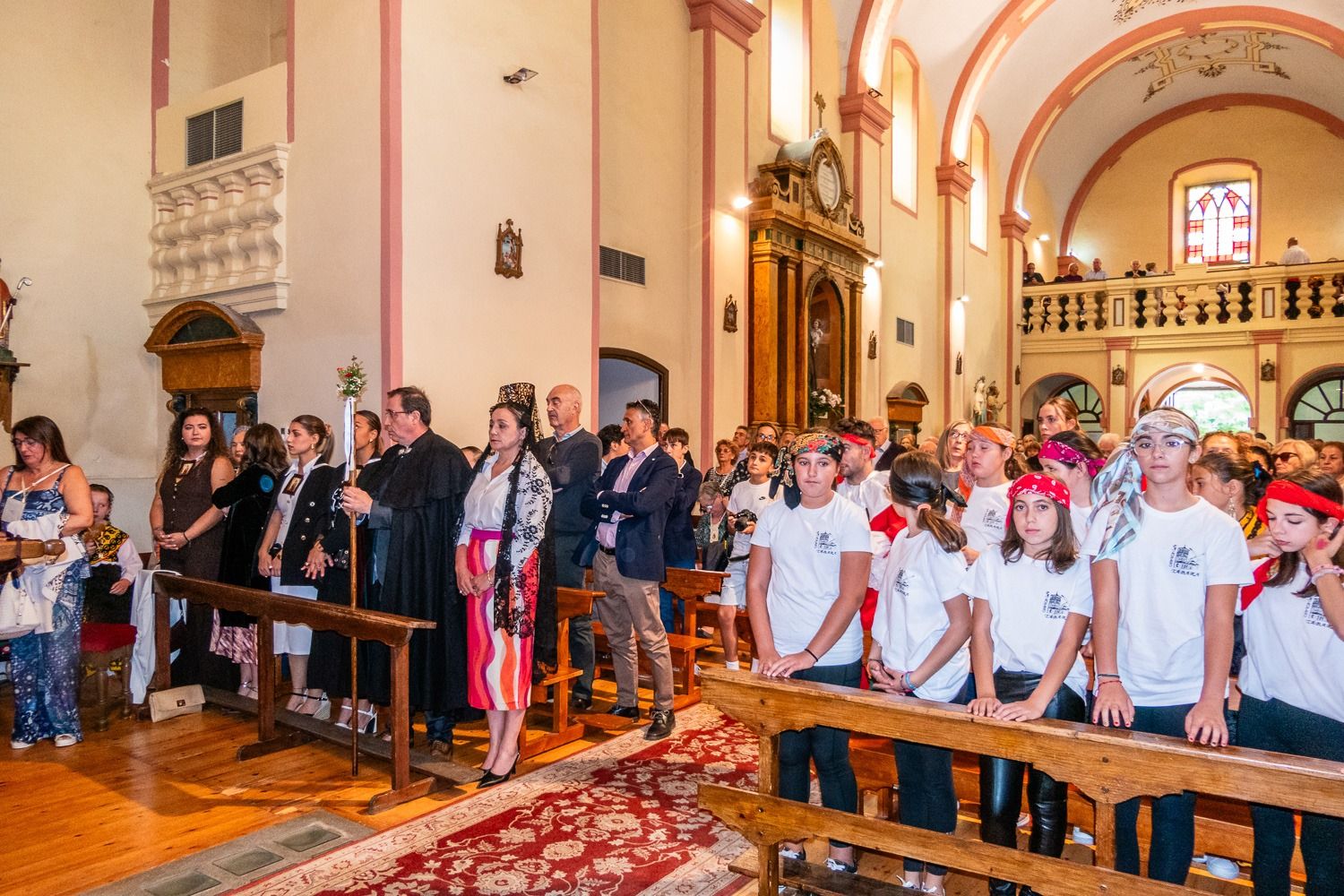 Tábara festeja la Virgen del Camrne más femenina